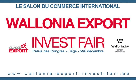 Le premier salon du commerce international en Wallonie