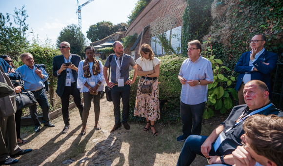 Visite de l'Hôpital Notre-Dame à La Rose de Lessines (c) J. Van Belle - WBI