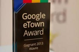 eTown award: Gagnant 2013, Wavre!