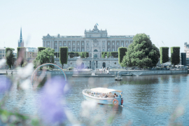 Le Parlement de Suède (Riksdag) à Stockholm © J. Van Belle - WBI