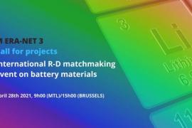 Success for the R-D matchmaking webinar on battery material!